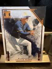 COOPER PRATT 2025 Panini Impeccable 65 /99 MILWAUKEE BREWERS Bronze