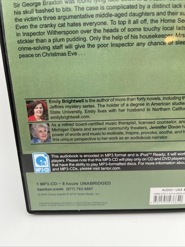 Mrs. Jeffries And The Silent Knight Audiobook MP3 CD By Emily Brightwell - Picture 3 of 11