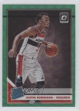 2019 Panini Donruss Optic Fanatics Box Set Green Wave Prizm Justin Robinson lu0
