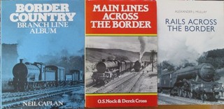 3 Scottish/English Border Country Railway Route Books