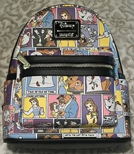 Beauty and the Beast Comic AOPDisney Loungefly Backpack - NEWGrotto Treasures