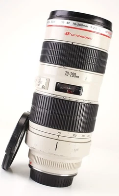 Canon EF 70-200mm F2.8 L USM Autofocus Zoom Lens Front & Rear Lens Caps - Image 1 of 4