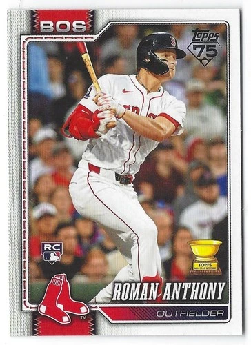 Roman Anthony RC 2026 Topps #189 NRMT+ Boston Red Sox