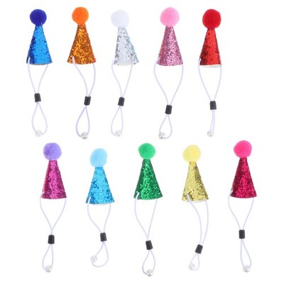 20 Pcs Mini-hüte Für Stofftiere Süßer Haustier- Miniaturhüte Hunde