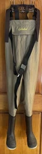 Cabela's Chest Youth Waders with Felt-Soled Boots - Size 3 Unisex