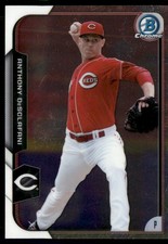 2015 Bowman Chrome #135 Anthony DeSclafani