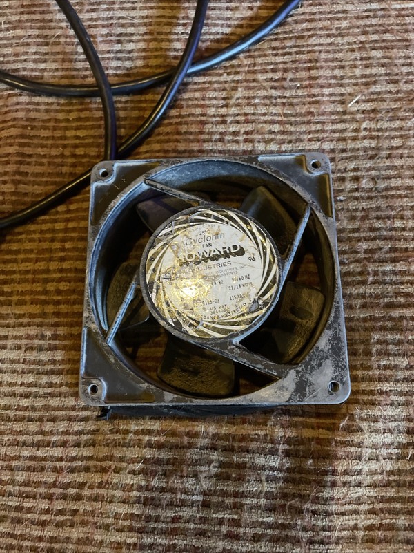 Howard Industries Cyclohm Fan 3-15-2474D 50/60 hz .26/.23 amps