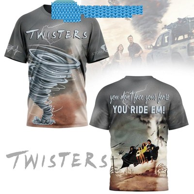 Twisters You Dont Face Your Fears You Ride Em Hoodie T Shirt