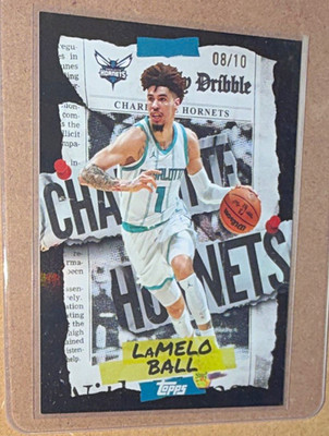 Topps 2025 Daily Dribble LaMelo Ball Hornets Insert /10 #DD-25
