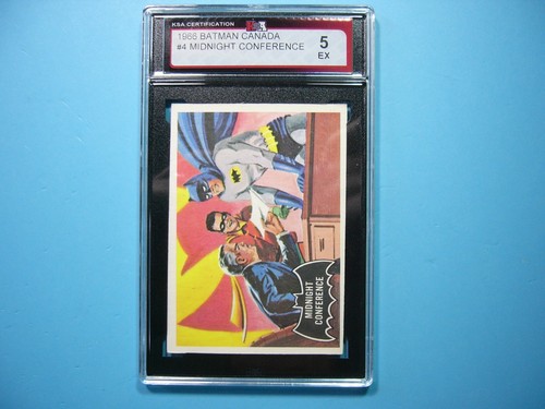 1966 OPC Batman Black Bat #4 Midnight Conference — KSA 5