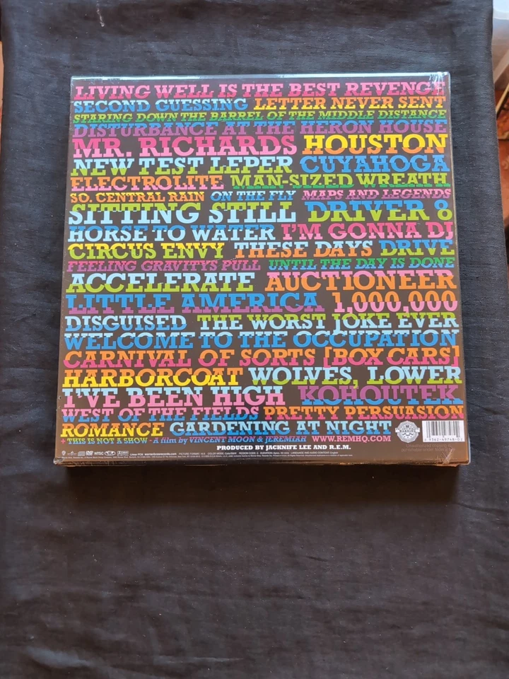 R.E.M. - Live At The Olympia In Dublin 39 Songs - 4xLP +2cd+DVD Special N981 - Image 3 of 3