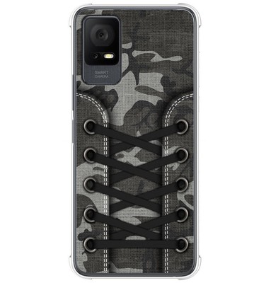 TIANDIMY Custodia per TCL 20L Plus Cover (6.67 Pollice), Trasparente Morbida Gel TPU Crystal Antiurto Sottile Anti Scivolo in Silicone Case Bumper per TCL 20L Plus -TD21