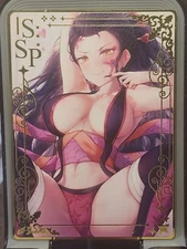 DAKI Demon Slayer Spicy Goddess Story Metal Card Anime Waifu Maiden SSP Panties