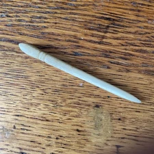 Antique Bone Sewing Awl Tool, 3 1/8"