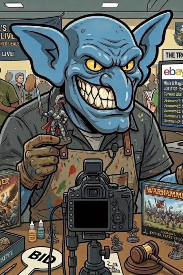 Warhammer Variety and Mixture Auctions £1 Starts FREE PAINT