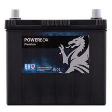 Starter Battery 158 45Ah 390A CCA 12V T1 B24 For Mitsubishi Outlander Hybrid 4WD