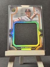 2024 Triple Threads Baseball Kyle Harrison Rookie Jumbo Patch Giants /48 BIN