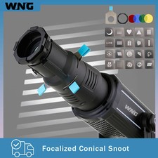 Focalize Conical Snoot Bowens Mount Photography Photo Condenser with Built-in Ge
