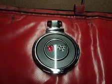 Corvette 1966 Gas Door Assembly- White Corner Flag