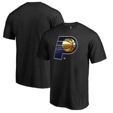 Men's Fanatics Black Indiana Pacers Midnight Mascot T-Shirt