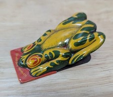Made in USA Tin Toy - Kirchhof -Life of the Party  Products - Frog Noise Maker