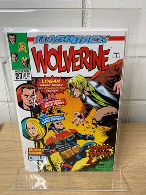 Wolverine Vol. 1 Nr. 27 Flashback Marvel Comic 1997-2003 Sabretooth Cable Debüt