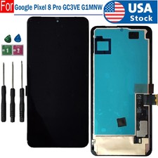 Small OLED For Google Pixel 8 Pro GC3VE G1MNW LCD Display Touch Screen Digitizer