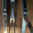 VTG Ekco Forge Flint Stainless Kitchen Utensils - Set of 3 - Spoon, fork, masher — photo 4
