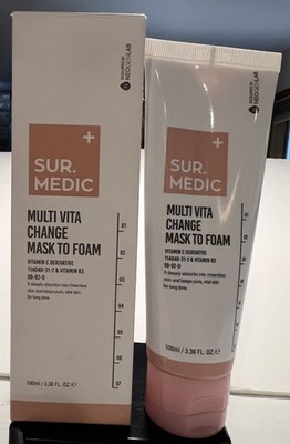 Neogen Sur.Medic Multi Vita Change Mask To Foam 3.38 fl oz/100 ml Korea Sealed