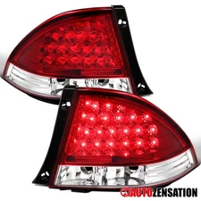 Fit 2001-2005 Lexus IS300 Red LED Tail Lights Brake Lamps Left+Right 02 03 04