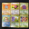 Jungle 1997 Normal Card Set of 6 Japanese Pokemon Card Old Back s007484