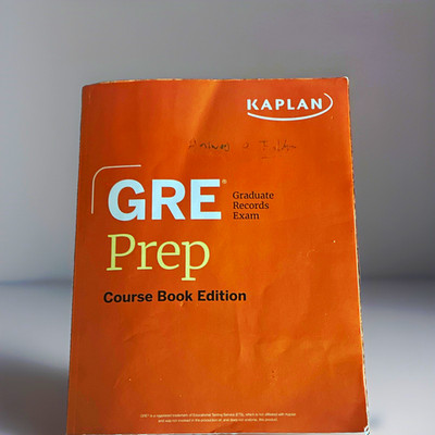 Kaplan GRE Prep Course Book Edition Study Guide Exam Preparation English 2006