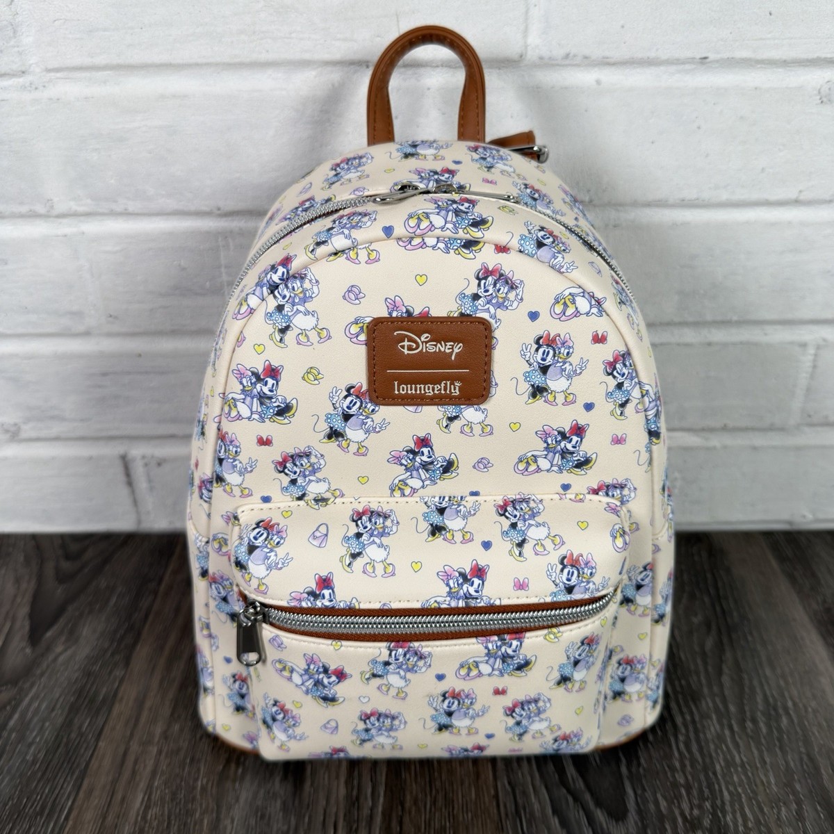 daisy mini backpack Loungefly Disney Minnie Mouse & Daisy Duck Mini Backpack Best Friends New  2025