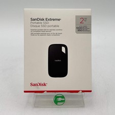 New SanDisk Portable Extreme Portable SSD 2TB USB-C to USB-C SSD SDSSDE62-2T00