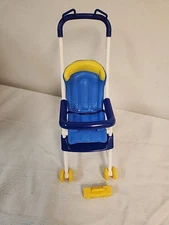 MATTEL 2002 BARBIE STROLLER  & RADIO ACCESSORY  RYAN HAPPY FAMILY