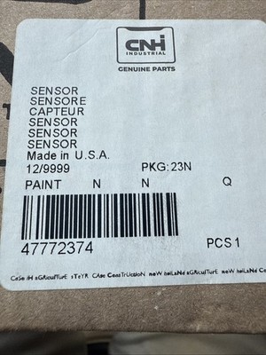Cnh Ce 47772374 Sensor.  Lift , Tilt Sensor
