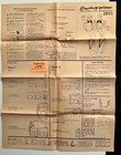 Simplicity 2895 Vintage Jr. Misses & Teen Age Overblouse Sz 11 Bust 31 1/2 Uncut — photo 2