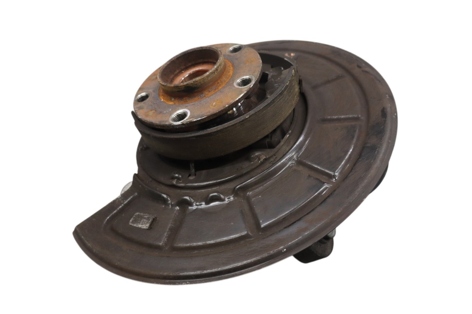 14-17 Maserati Ghibli Rear Right Passenger Spindle Knuckle Hub 670006805 Oem