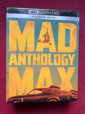 Mad Max Anthology Edition I 4x4K Ultra HD 4xBlu-ray Ital.Vers.teilw.Deut. I OVP!