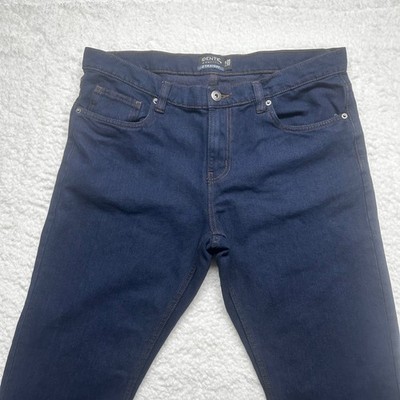 Identic Mandenim Jeans Mens 34x32 Blue Straight