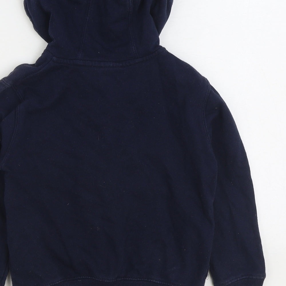 Losan Boys Full Zip Hoodie Size 4 Years UK '' Blue Denim Brand Long Sleeve image 5