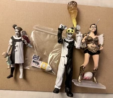 Trick or Treat Studios Terrifier 2 Art Pale Girl Sienna 5" Figure Toy Lot