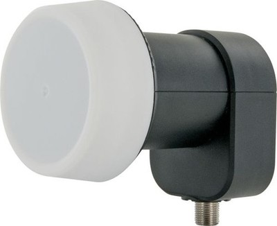 Schwaiger Single LNB1 digital anthrazit mit Wetterschutz für 1 Teilnehmer  LNB