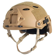 BOOIU Tactical Fast PJ Caschi CS Airsoft Helmet Paintball Game Sport All'Aria Ap