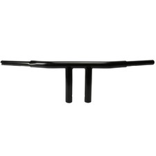 1-1/4" 5.5" Rise Black T Drag Handlebars for Harley-Davidson FLSTF Fat Boy 09-09