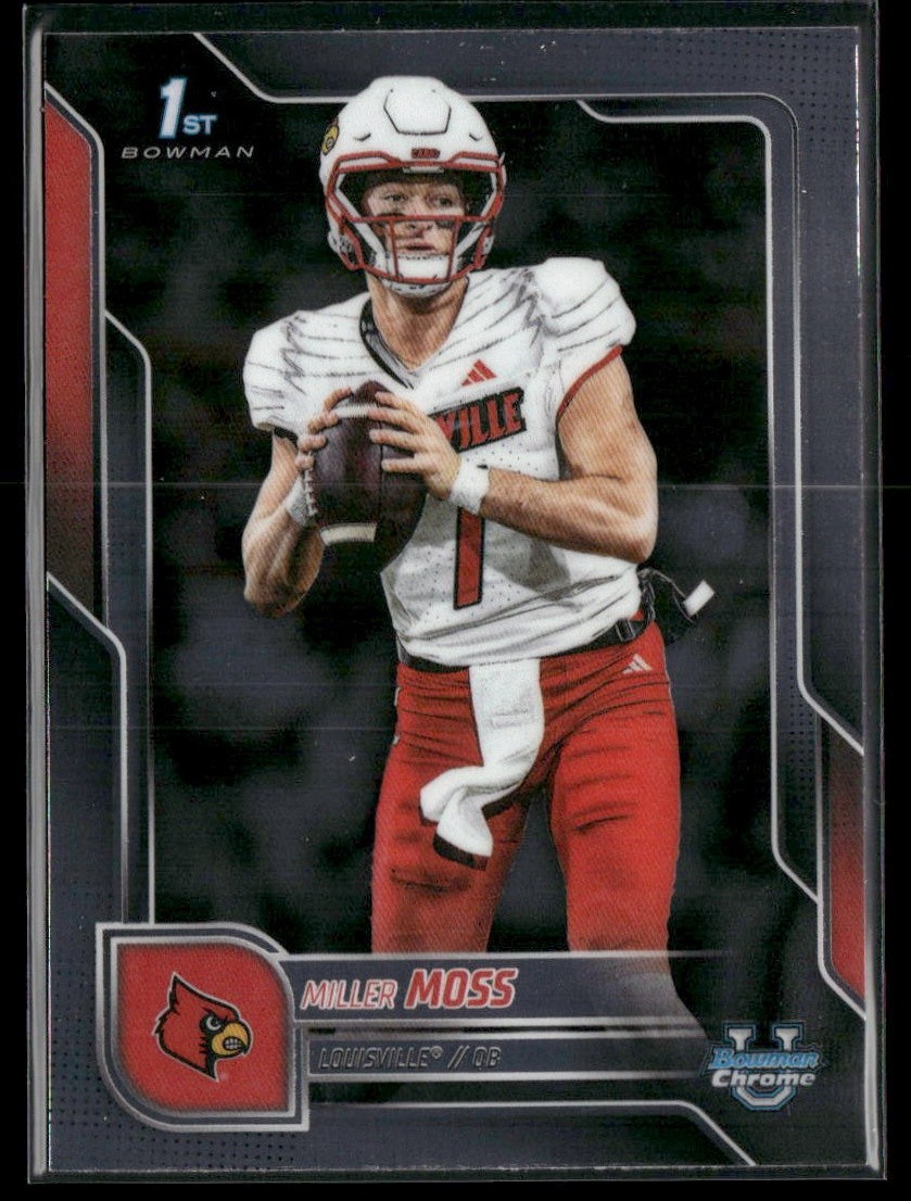 2025 Bowman University Chrome #141 Miller Moss