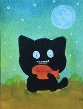 Aceo Original Mixed Media Art