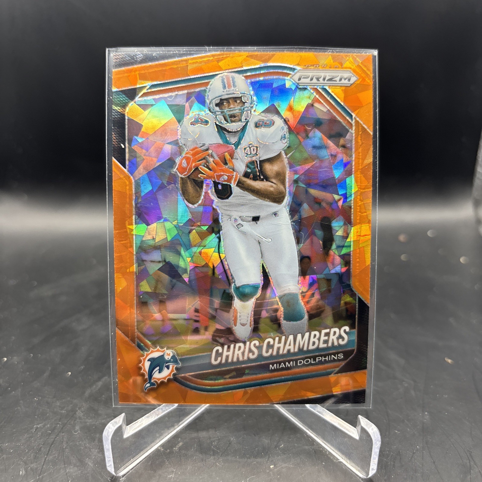 2025 Panini Prizm - Chris Chambers #107 Orange Ice Prizm