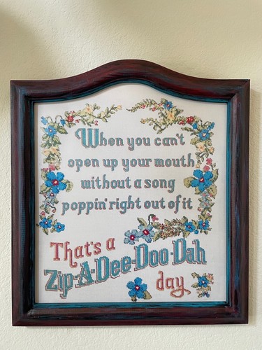 Full Size 22" ZipADeeDooDah Day Sign replica Splash Mountain Disneyland Disney