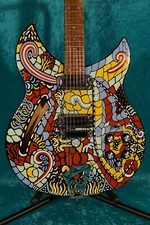 Beautiful Rickenbacker 330 6 Or 12 String Guitar Custom Hand Painted